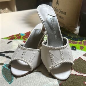 Elegant White Women’s Slide Sandals